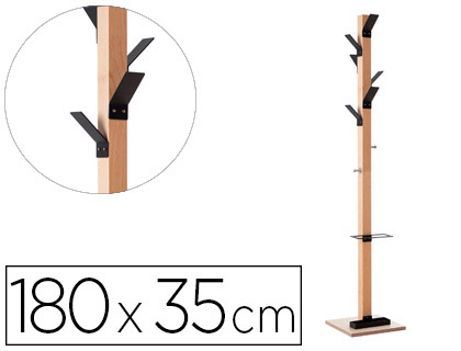 Minimizar cuerda otro ☛ Comprar perchero madera con paragüero barato - KALEX