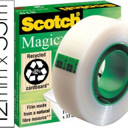 Cinta adhesiva Scotch Magic 33m.x12 mm.