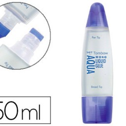 Pegamento cola líquida Tombow transparente 50ml.