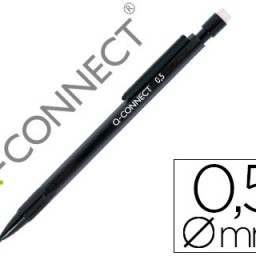 Portaminas Q-Connect 0,5mm. negro