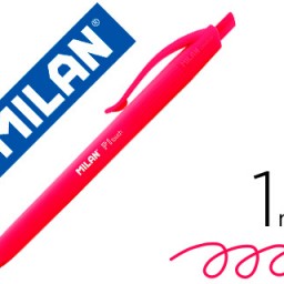 Bolígrafo Milan P1 Touch tinta roja