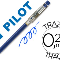 Bolígrafo Pilot punta aguja G-TEC-C4 tinta gel azul