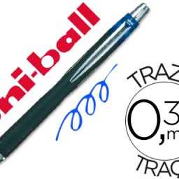 Bolígrafo uni-ball Jetstram SXN-210 tinta gel azul