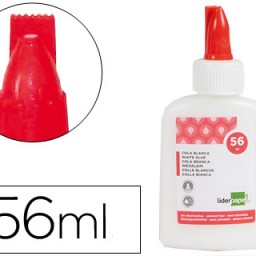 Pegamento cola blanca Liderpapel 56ml.