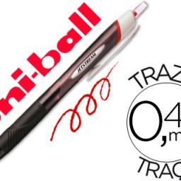 Bolígrafo uni-ball Jetstream Sport SXN-150 tinta gel roja