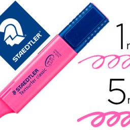 Marcador fluorescente Staedtler Textsurfer 364 tinta rosa