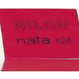 Goma de borrar Milan nata 624