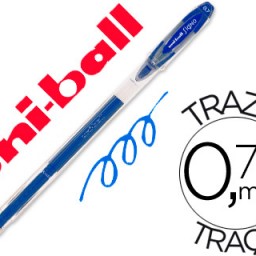 Bolígrafo uni-ball UM-120 Signo tinta gel azul